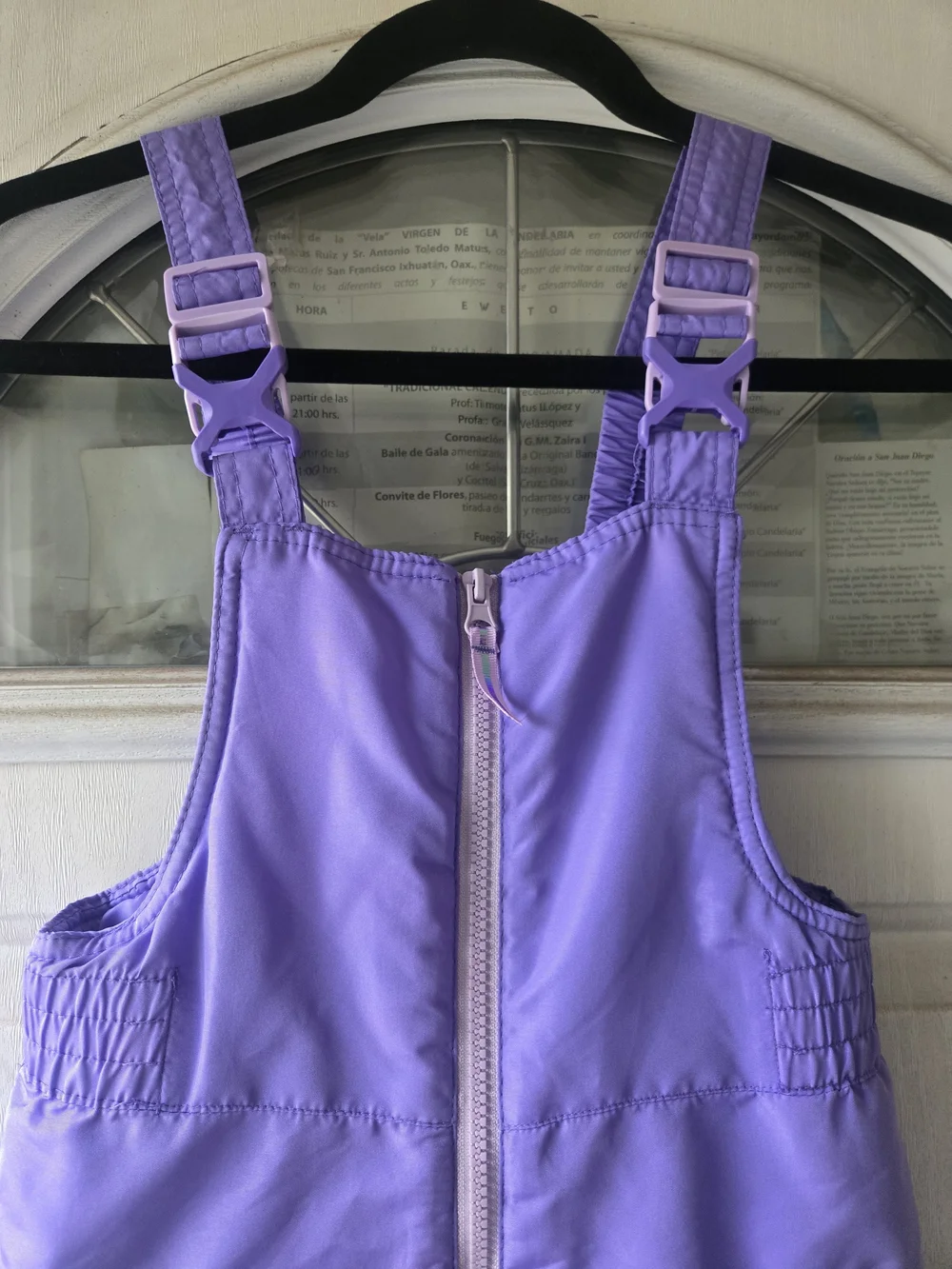 Champion Kids Purple Snow Bib Overalls